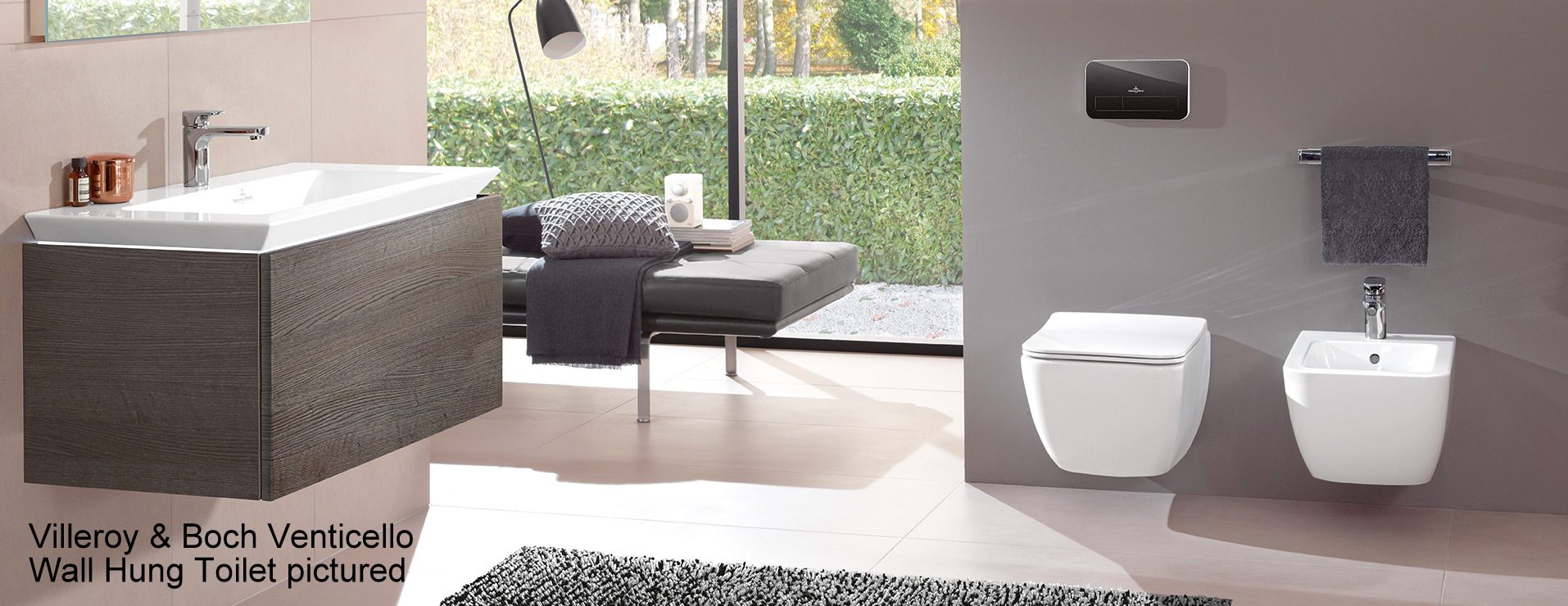 Villeroy and Boch wall hung toilets